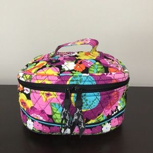Vera Bradley Oval Makeup Case